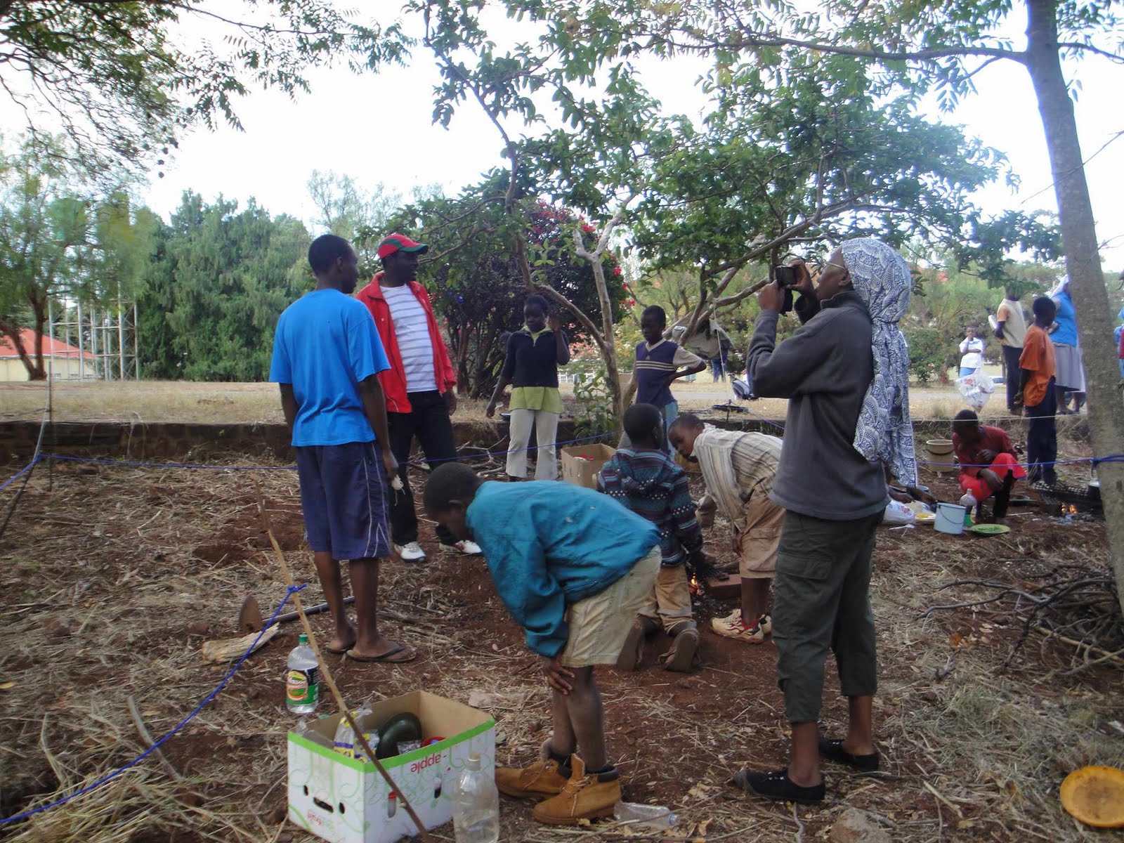 9th Harare (Emerald Hill) Scout Group more cooking practice pictures