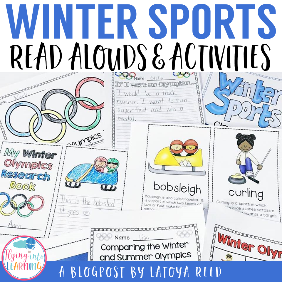 Winter Sports Read Alouds and Activities Flying into First Grade