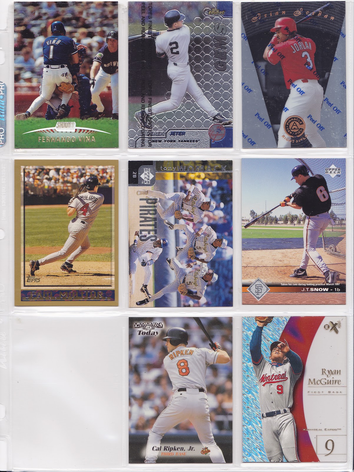 Bob Lemke's Blog Baseball cards by the numbers