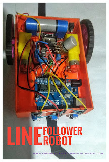 EDISON SCIENCE CORNER: HOW TO MAKE LINE FOLLOWER ROBOT