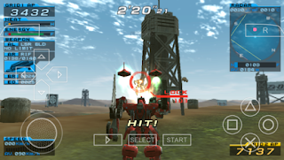 Download Armored Core Formula Front Extreme Battle PPSSPP High Compress