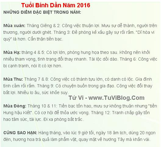 Tuoi Binh Dan Nam 2016