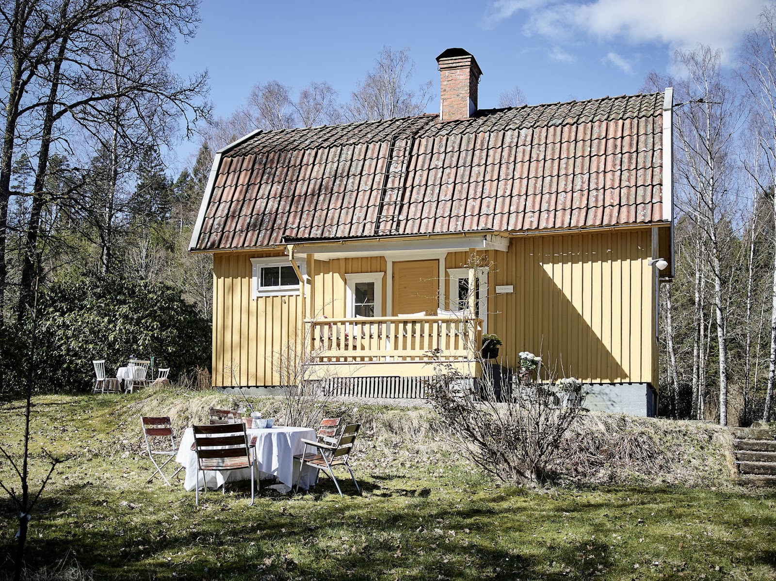 Un Faro de Ideas: HERMOSA CABAÑA EN SUECIA