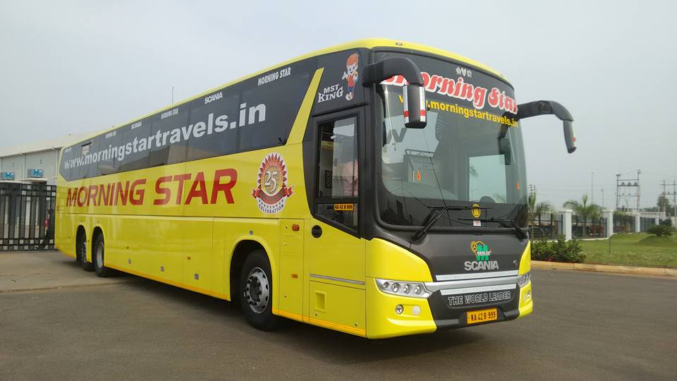 VMSALT Chaser SCANIA INDIA MORNING STAR TRAVELS (GUNTUR)