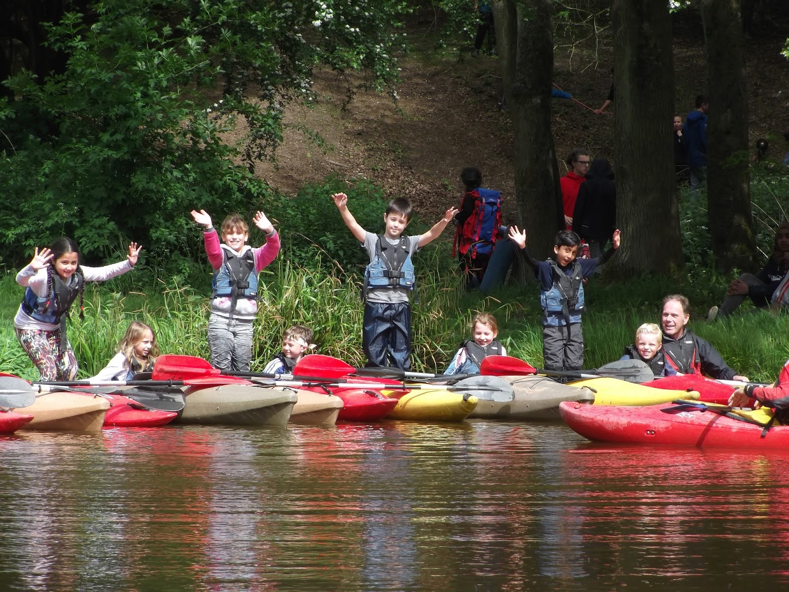 3rd Ware Scout Group Falcon Pack camp at Tolmers