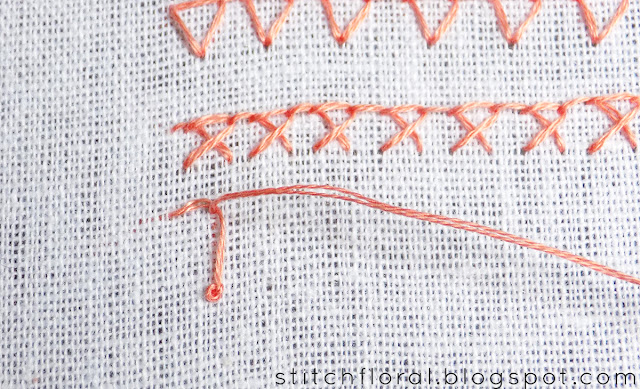 knotted buttonhole stitch