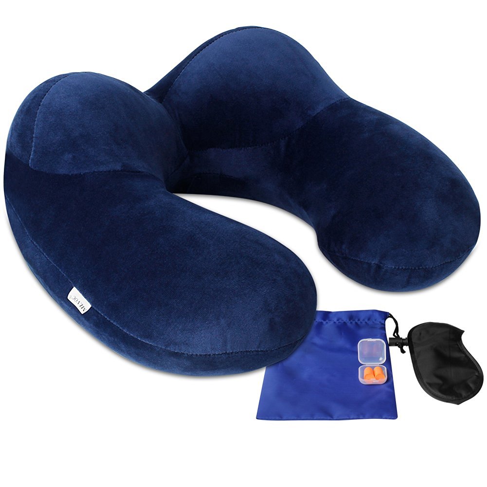 Product Review Addict Review Mlvoc Inflatable Travel Pillow Set