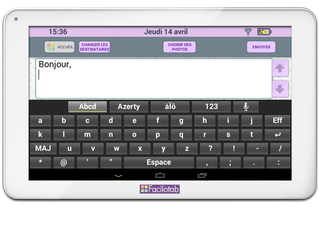 Découvrez la nouvelle tablette Facilotab XL avec clavier ! - Facilotab