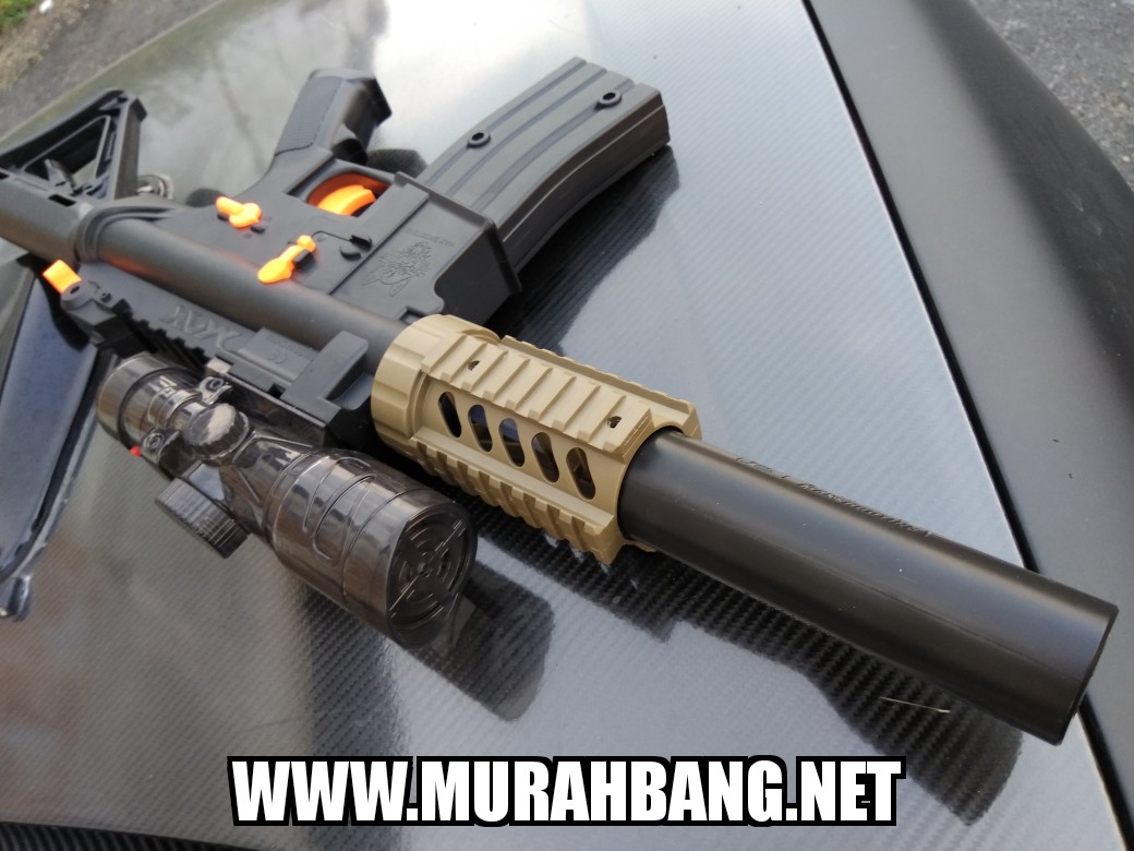 jual water gel gun m4 storm elektrikairsoft gun elektrik