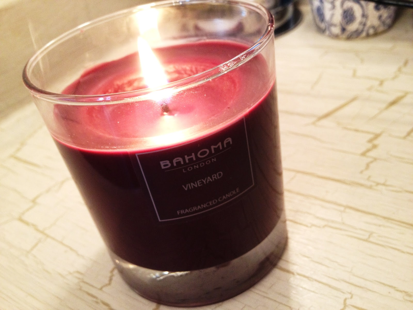 Wednesday Review Bahoma Candle 'Vineyard' Sophie Elgar