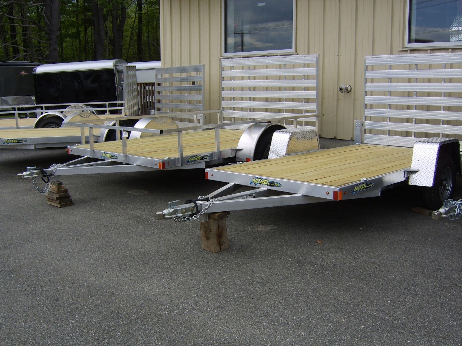 Michaud's Auburn Nitro Aluminum Utility Trailer