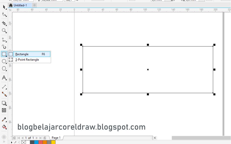 Belajar CorelDRAW | Membuat Desain Banner Motif Abstrak