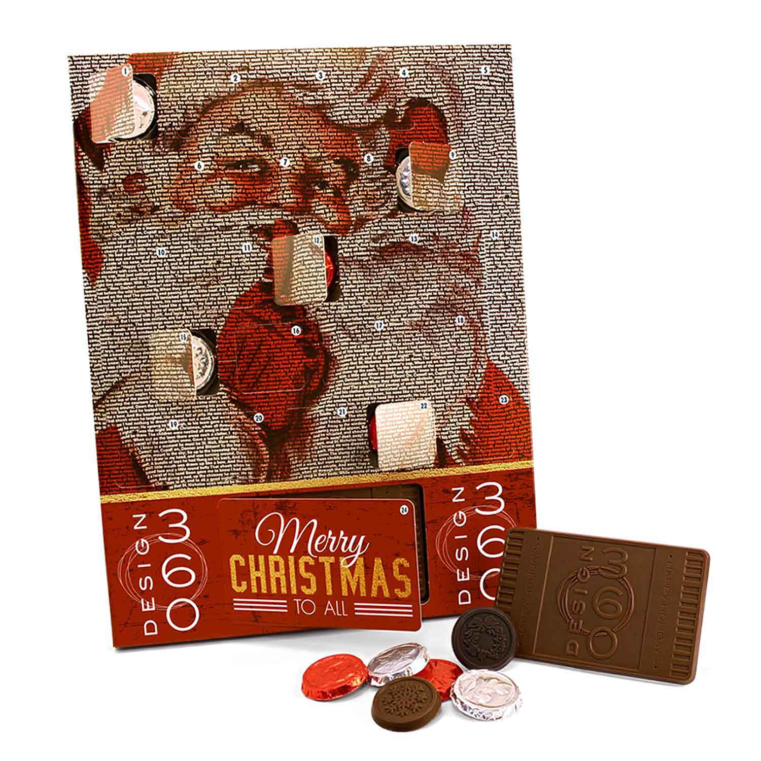 Personalised Chocolate Advent Calendar