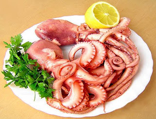 Quán ăn, ẩm thực: Bạch tuộc bơi sống hải sản tốt cho mọi người Mbt3
