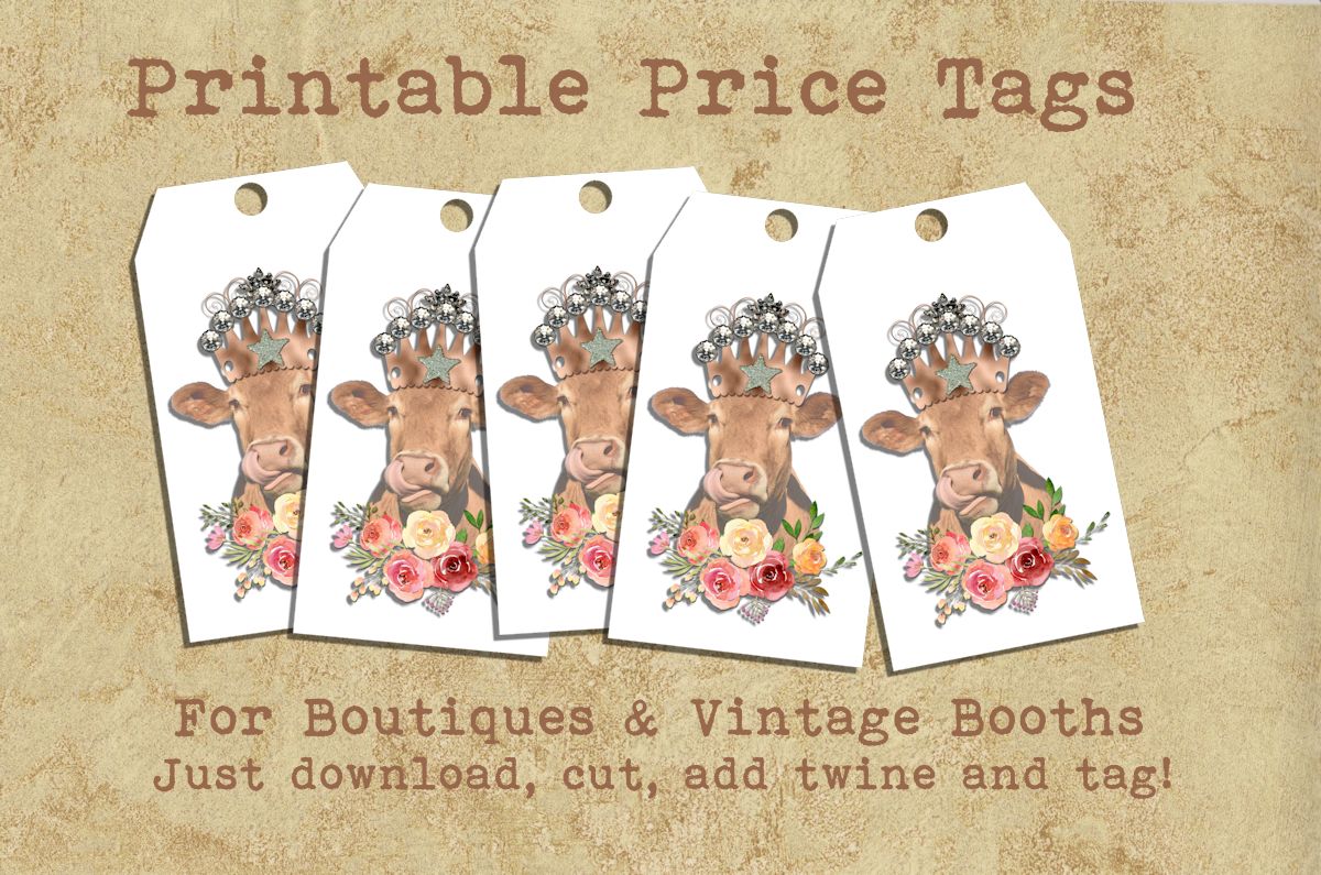 Vintage Booth Price Tags Booth Crush