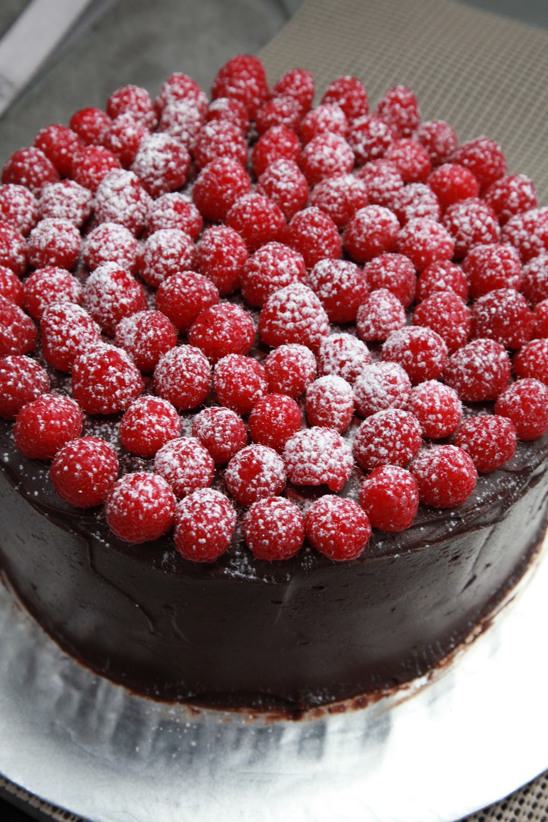 the cake box girls Chocolate raspberry cake