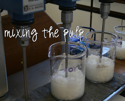 Paper making pulp mixing