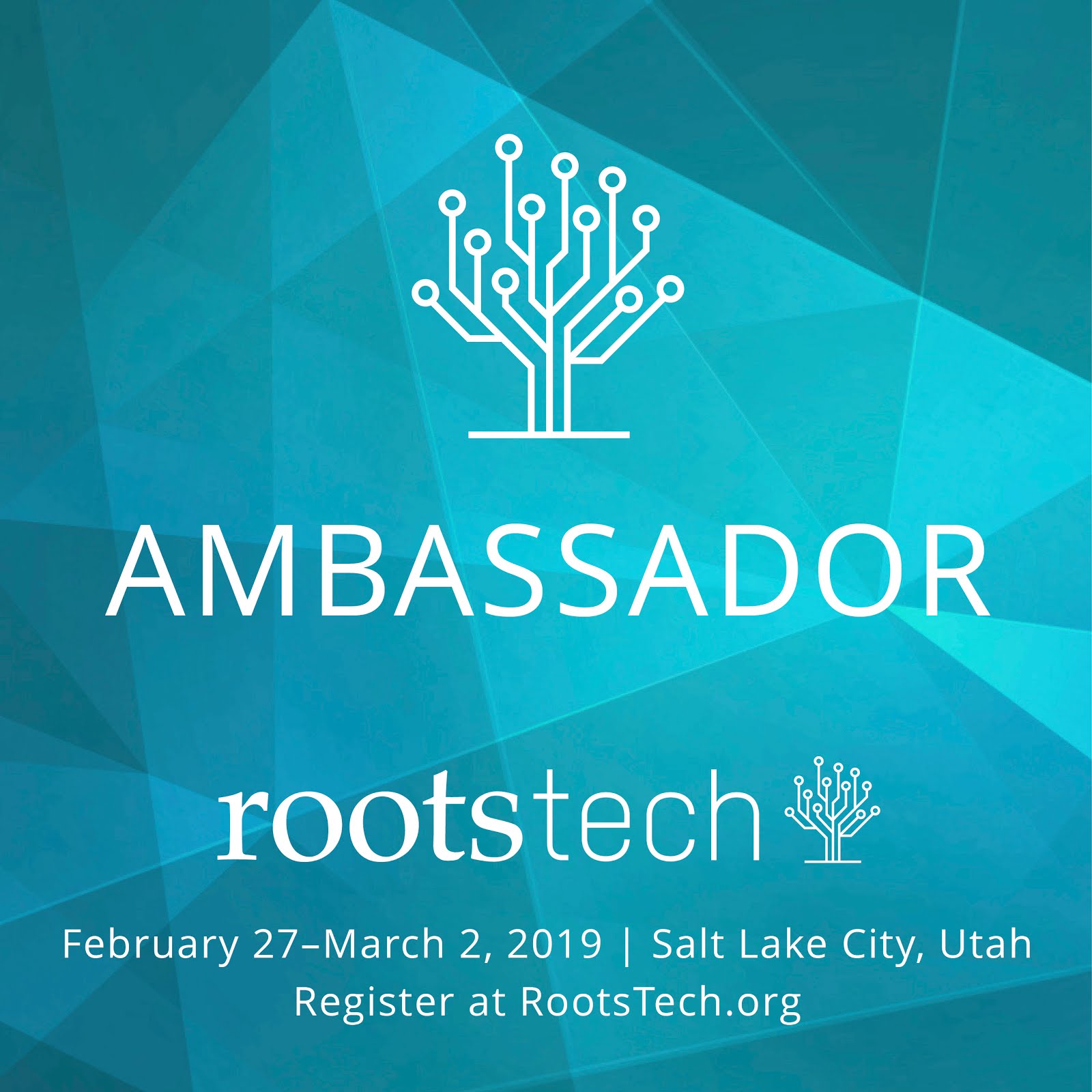 RootsTech 2019 Ambassador