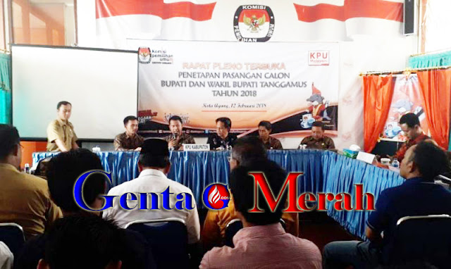 Pilkada Tanggamus,  Samsul Hadi-Nurul Bertarung Lawan  Dewi Handajani-Syafi’i