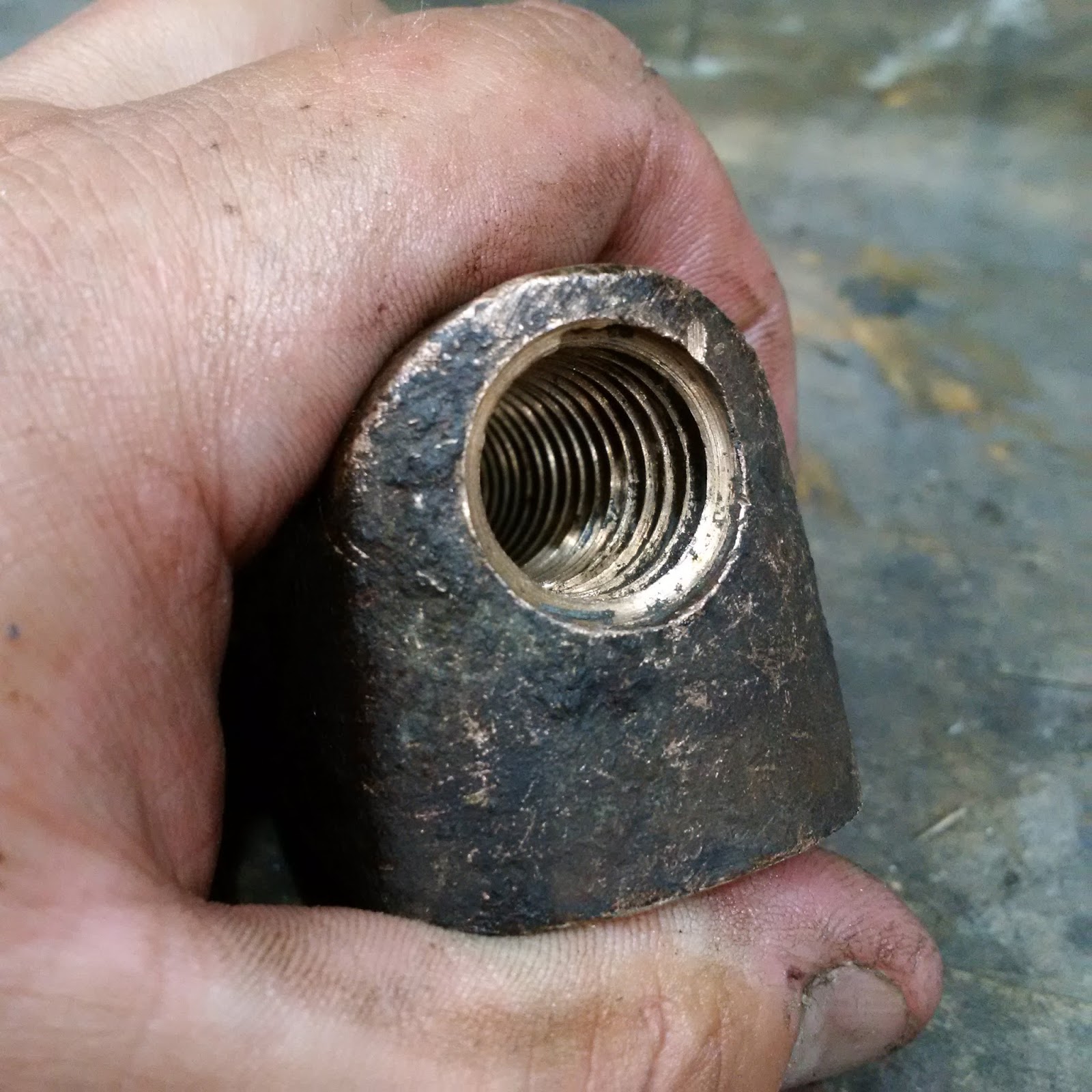 Another Day Another Project Fixing Worn Out Cross Slide Screw for a