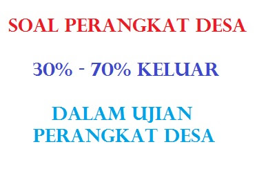Inilah Download Soal Tes Perangkat Desa Dan Kunci Jawaban Pdf