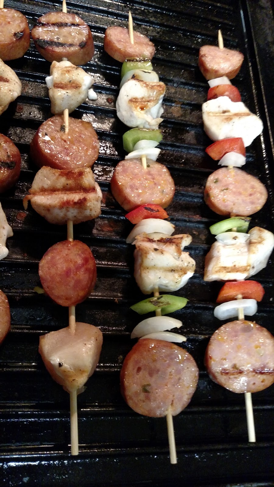 Hot Southern Mess Cajun Kabobs