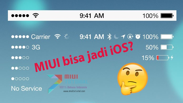 Pingin Statusbar Ala Ios Iphone Bisakah Smartphone Xiaomi Dibuat Seperti Itu Ini Tutorial Caranya
