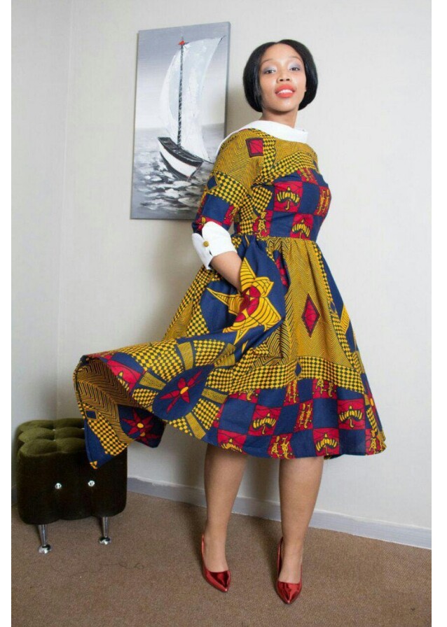 high low ankara dresses