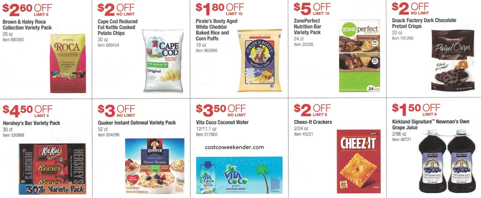 Current Costco Coupon Book (September 2016) Costco Weekender