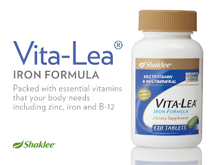 Vitalea Shaklee mengandungi mineral Zink yang penting dalam meningkatkan tahap kesuburan suami