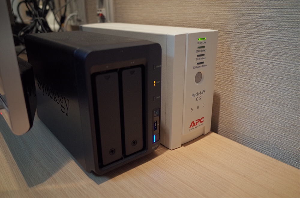 Untitled: Synology NAS ? UPS ? ????! ( APC BACK-UPS CS 500(BK500EI ...