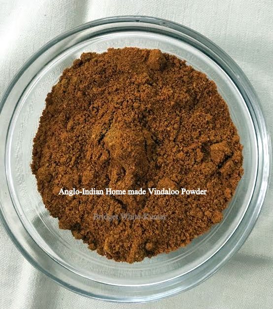 ANGLOINDIAN CUISINE HOME MADE CURRY POWDERS USED IN ANGLOINDIAN