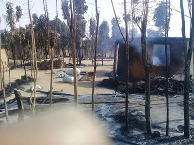Photos: Scores killed, homes razed by suspected Fulani herdsmen in Numan, Adamawa State