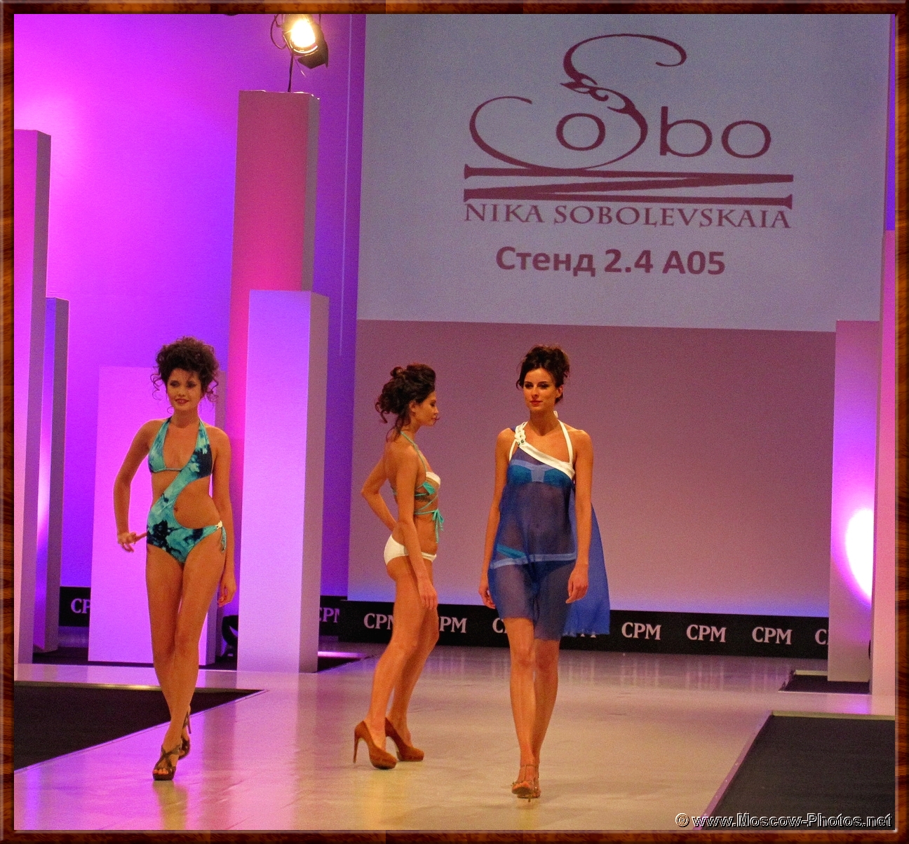 Nika Sobolevskaya Lingerie Fashion Show at Collection Premiere Moscow