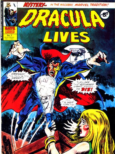 Marvel UK, Dracula Lives #7
