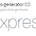 Node + Express 完全新手教學 - 4-外傳 [Express Generator ]