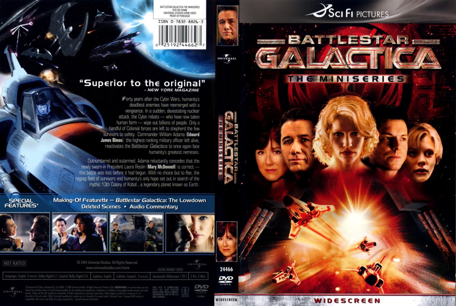 Звёздный крейсер "Галактика" (мини-сериал) Battlestar Galactica.