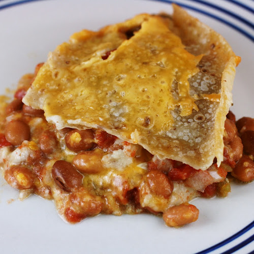 Bean and Cheese Burrito Casserole Slow Cooker Recipe