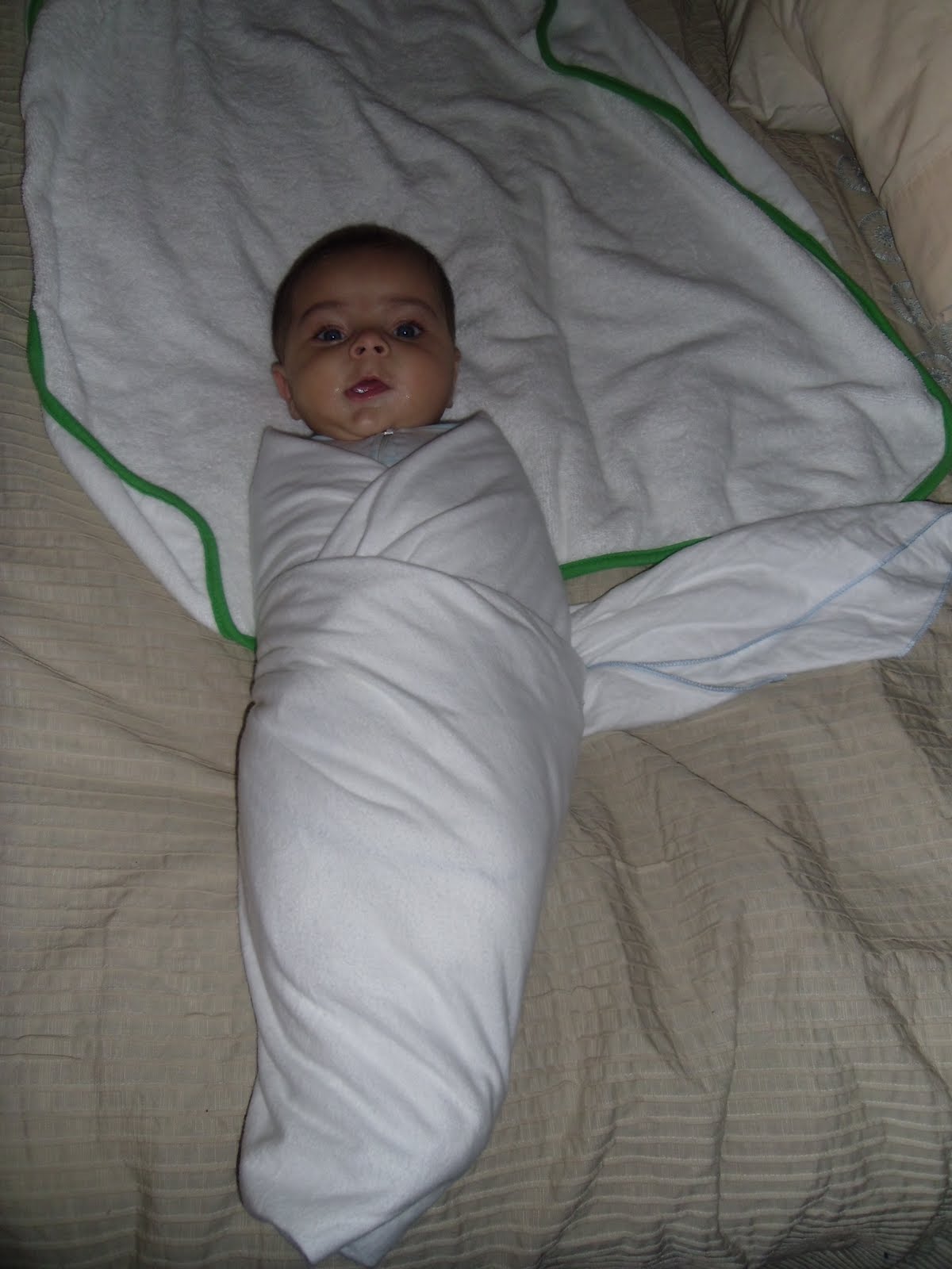 Mom Jeans...and other things How To Swaddle (even Houdini can't break