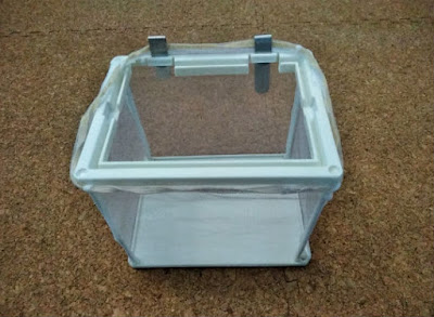 寿工芸 阿新繁殖・隔離ネットLを組み立てたところ