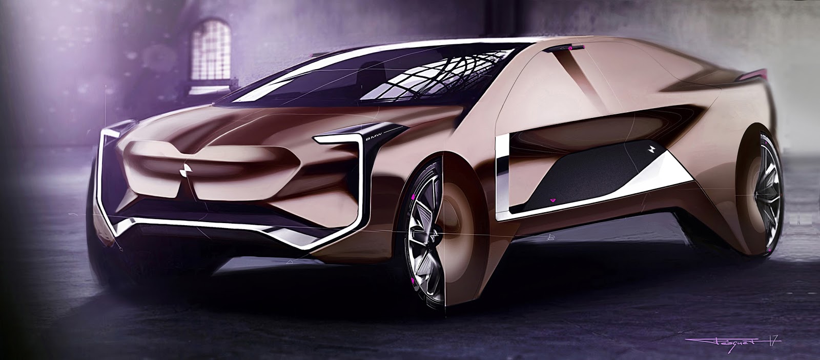 bmw x8 gran coupe luxury vision by julien fesquet motivezine
