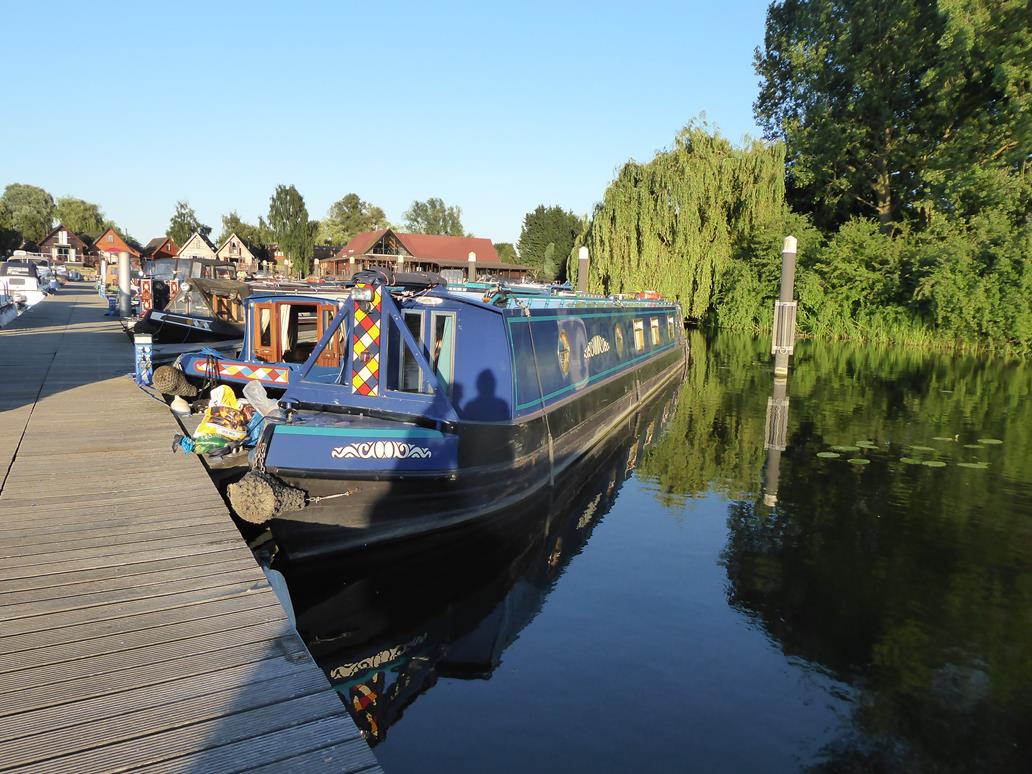 nbTentatrice Marooned at Buckden Marina 27 June