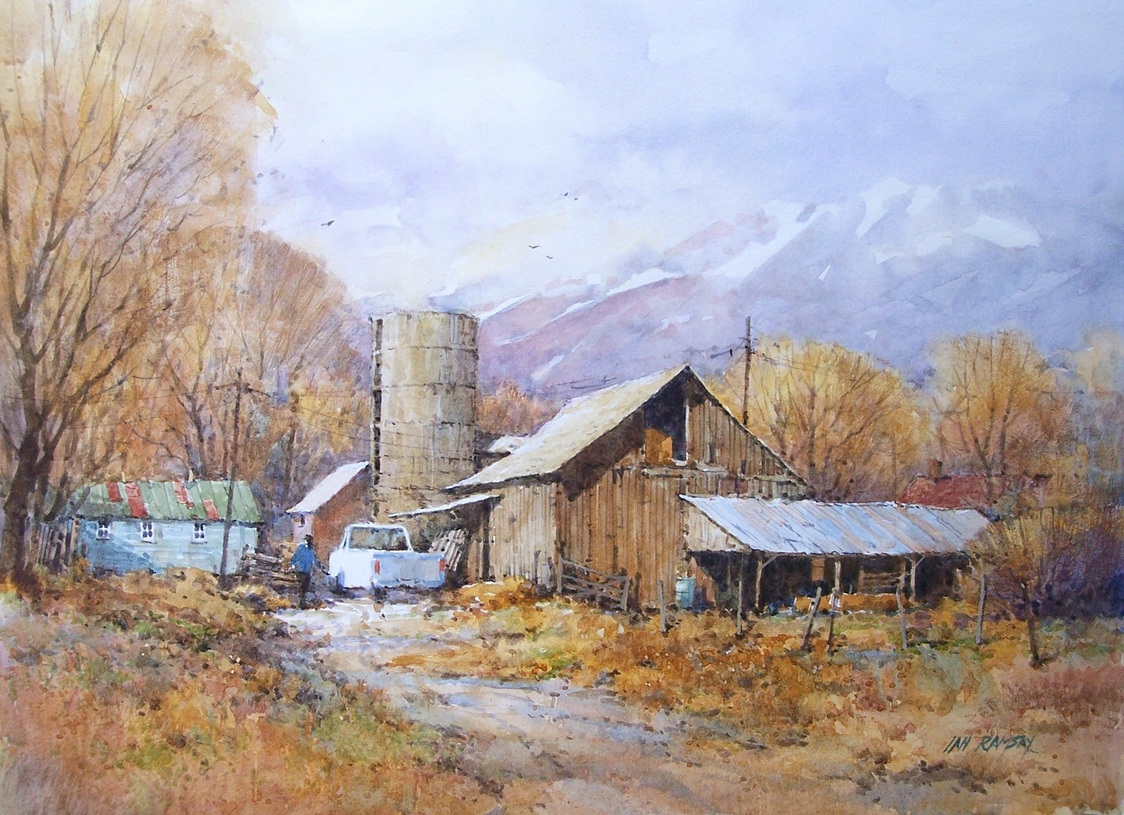 Ian Ramsay Watercolors I have done a great deal of painting over the