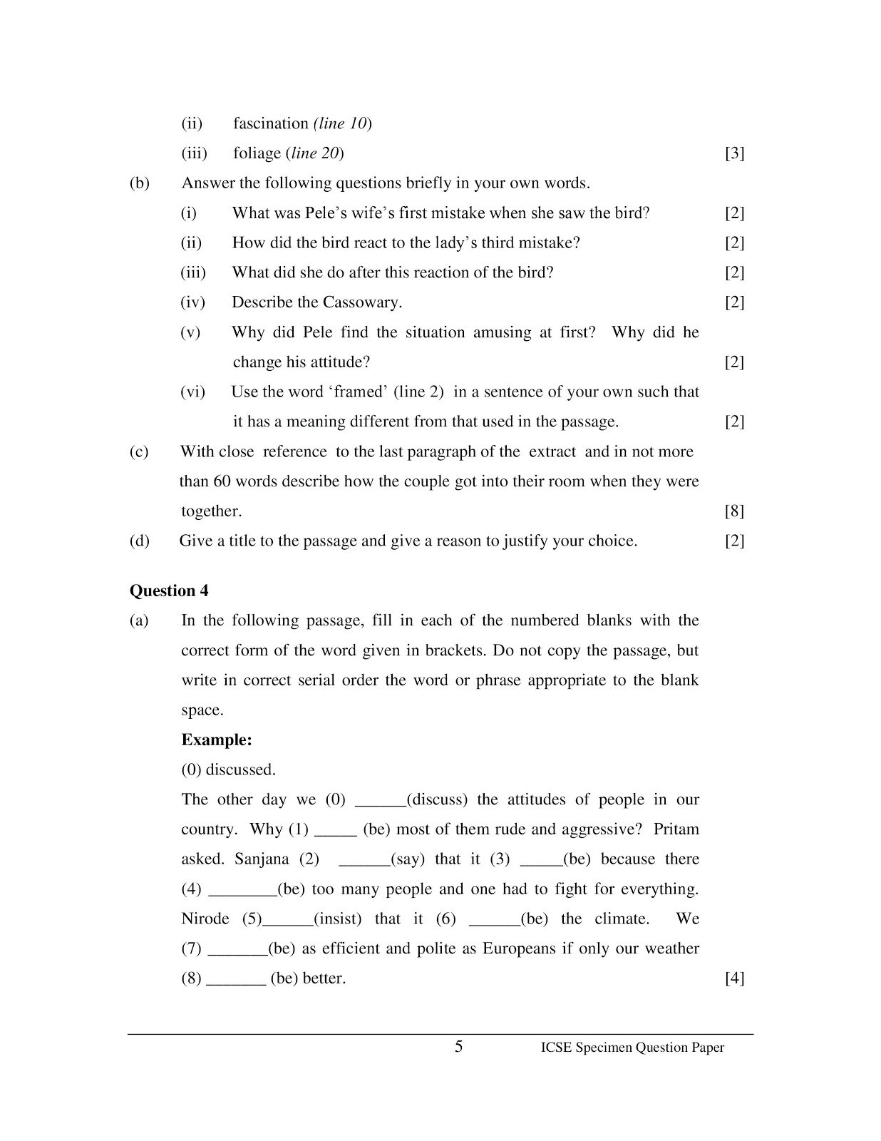 essay for english language