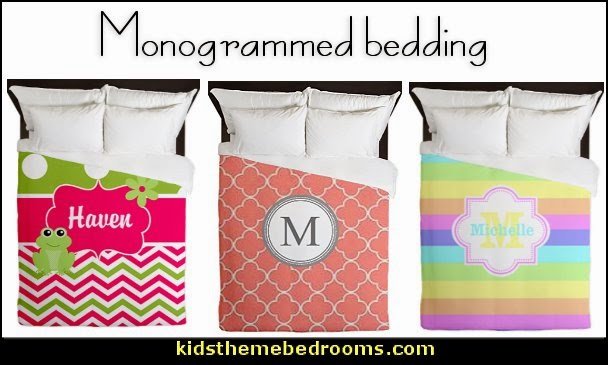 Monogram bedding