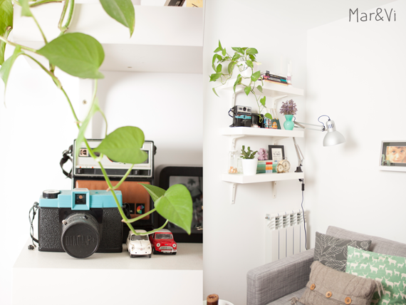 Rincones de mi casa: rincón de lectura