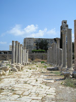 Lübnan'da antik Sur kentinde bulunan Roma agorası