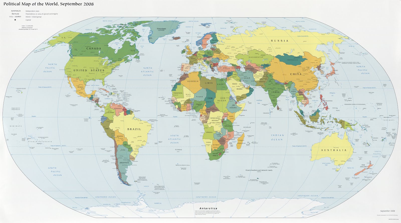 Wereldkaart Kaart Wereld Topografie Continenten Werelddelen