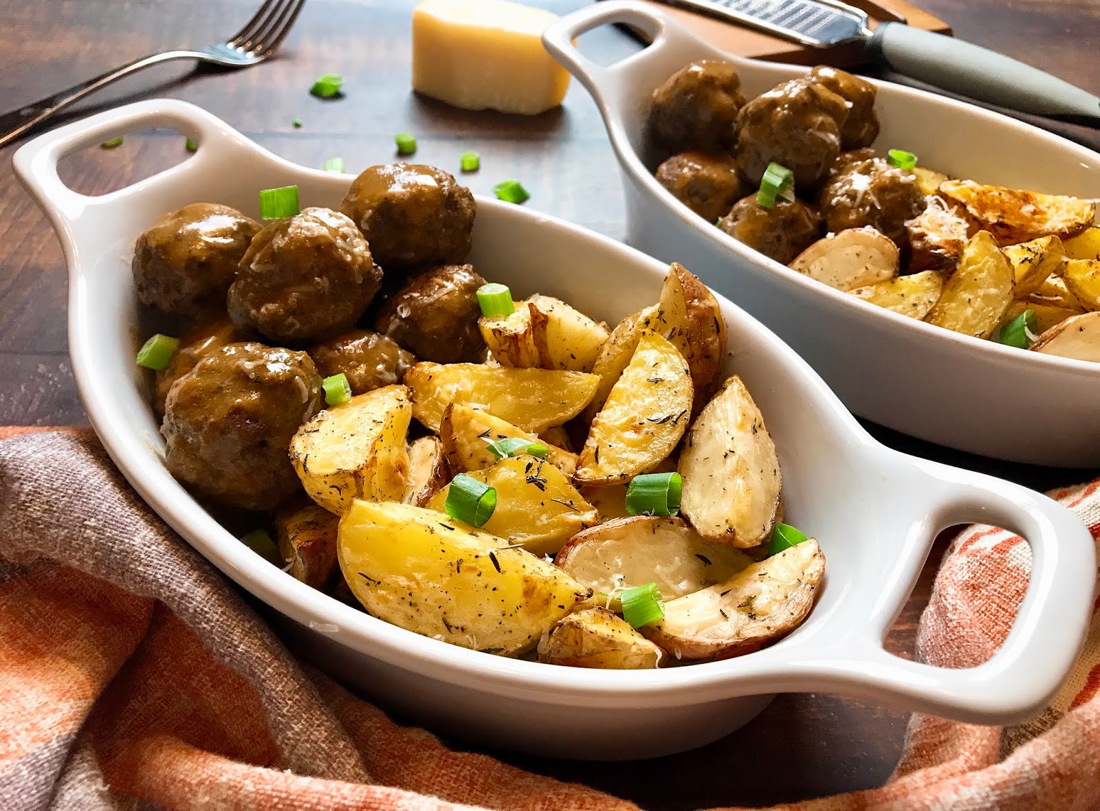 Meatballs and Potatoes with Savory Gravy | Top Recipes - My FAVORITES