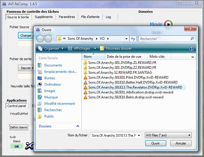 Comment assembler sous titre et video